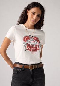 Levi's® THE PERFECT TEE - Apdrukāts T-krekls - eagle sugar swizzle