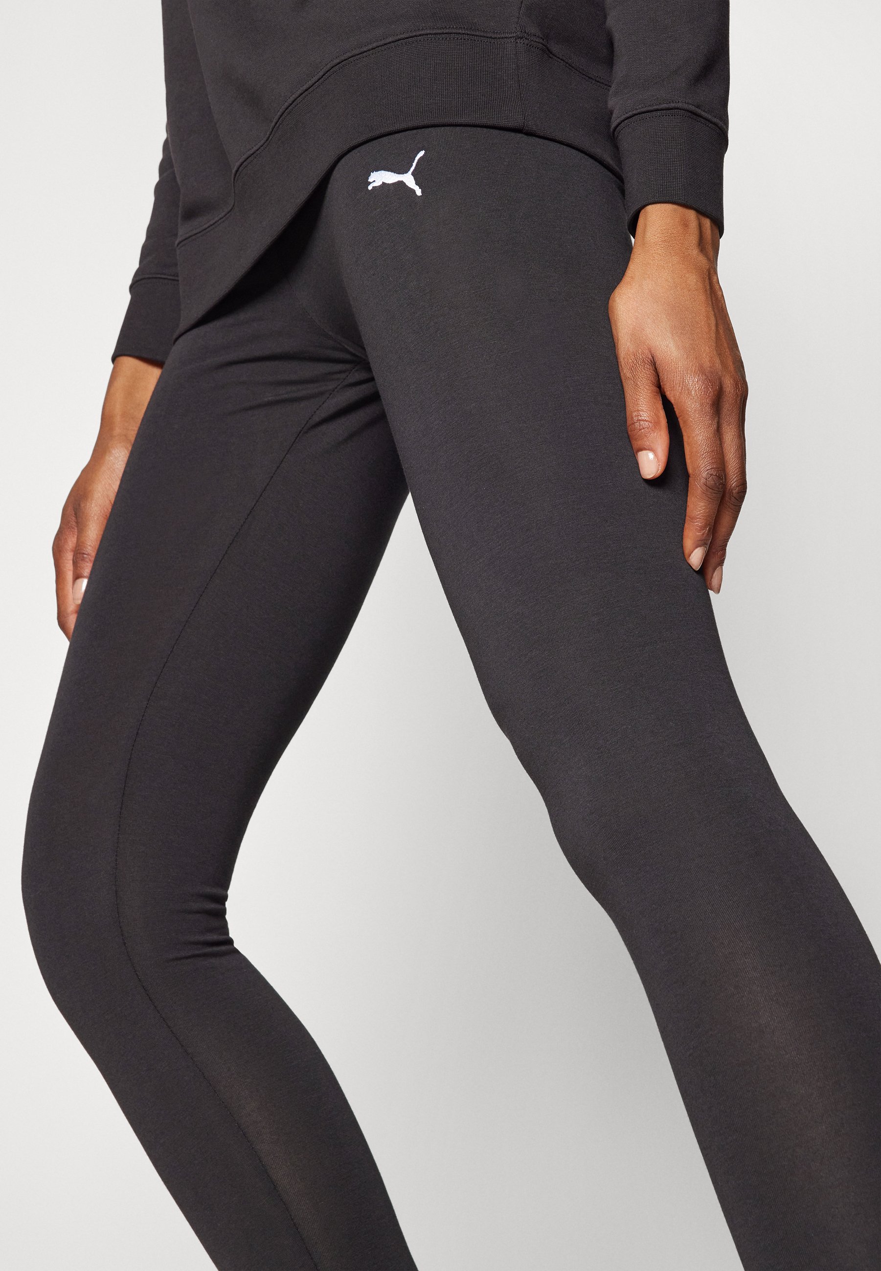 Puma HIGH WAIST LEGGINGS - Leggings - black - Zalando.co.uk