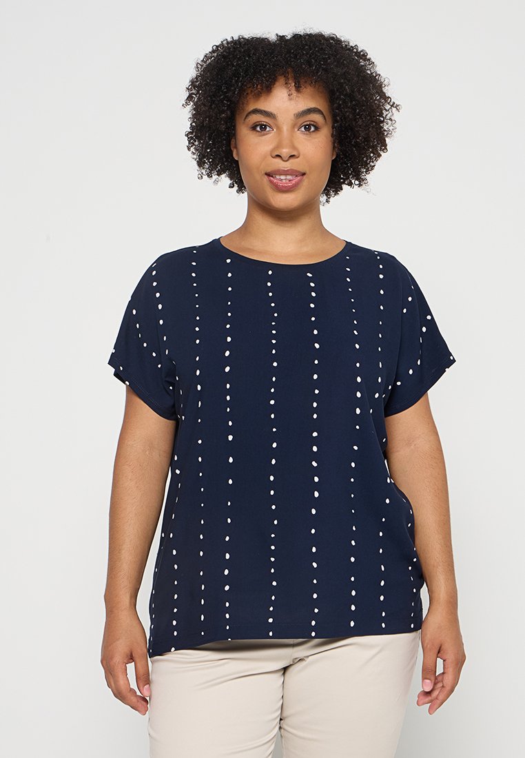Tom Tailor T-shirt print blauw