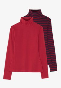 2 PACK - Ilgarankovis viršutinės dalies drabužis - dark red/dark blue
