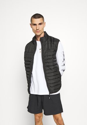 QUILTED - Väst - black