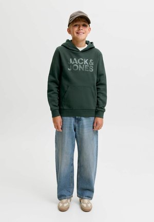 Jack & Jones Junior, JJECORP LOGO SWEAT HOOD NOOS JNR - Kapuutsiga pusa - scarab
