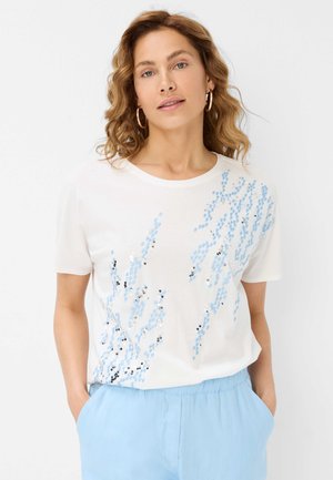 BRAX STYLE CAELEN - T-Shirt print - blue splash