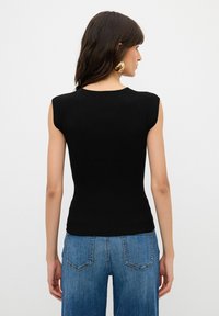 adL TOP - T-shirt - bas - BLACK