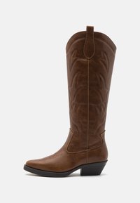 ONLY SHOES ONLBRONCO HIGH - Kaubojske/motorističke čizme - brown