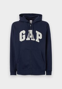 HERITAGE LOGO - Sweat zippé - tapestry navy