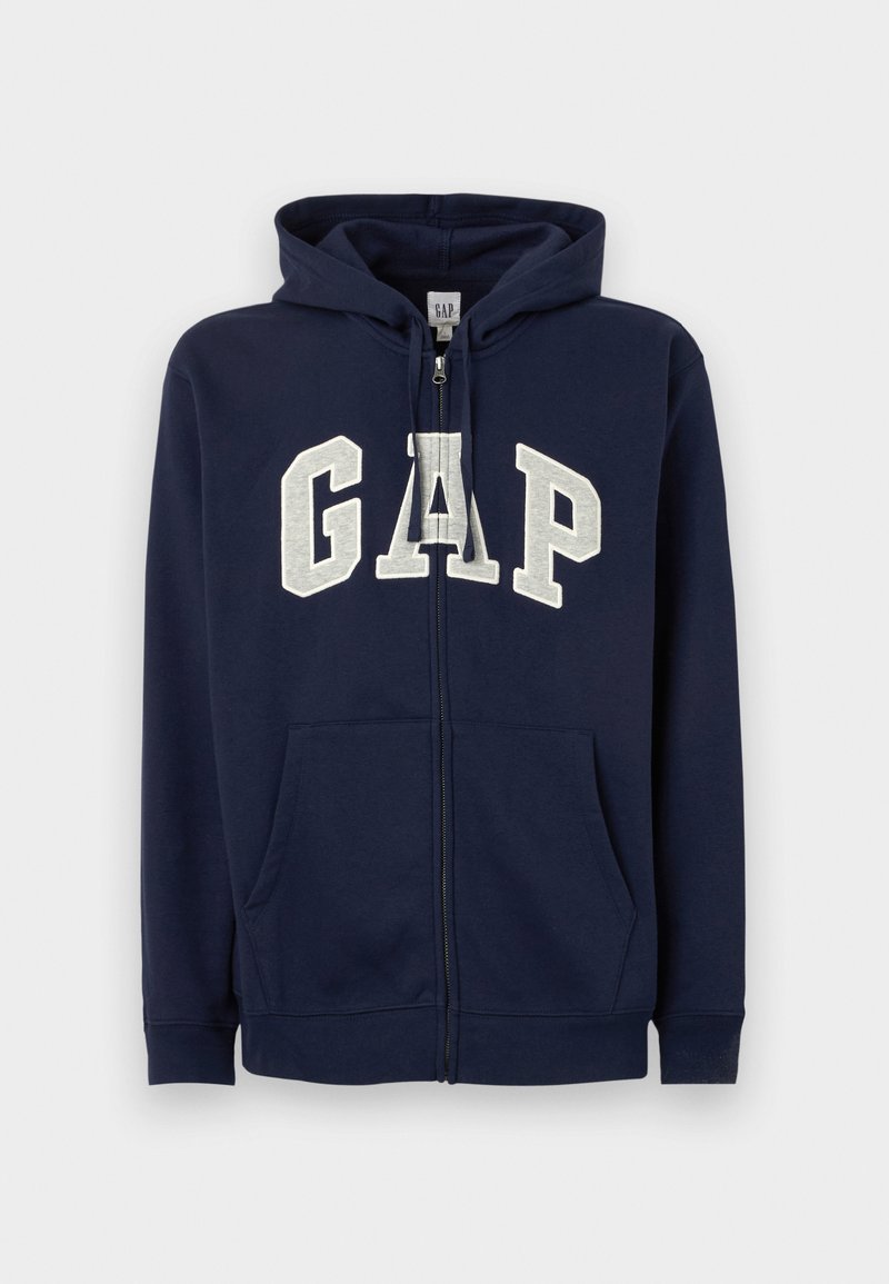 GAP Sweater met rits donkerblauw