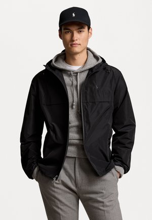 Polo Ralph Lauren FULL-ZIP HOODED JACKET - Let jakke / Sommerjakker - black