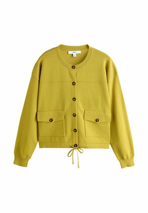 SMART BUTTON UP POCKET - Giubbotto Bomber - citrine yellow