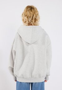 YOURTURN SCUBA ZIP UNISEX - Felpa con zip - mottled light grey