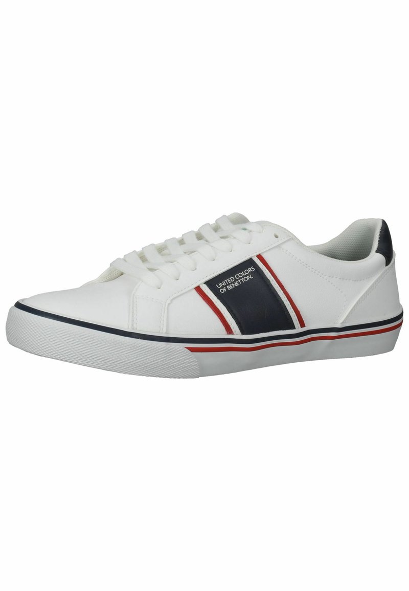 Herren Sneaker low | Benetton Sneaker low white navy/weiß - ND64505 Herren Sneaker low | Benetton Sneaker low white navy/weiß - ND64505