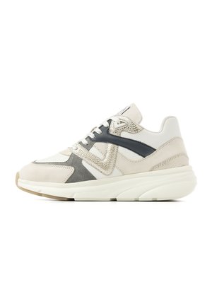KYRO - Trainers - metallic beige blue grey multicolored white