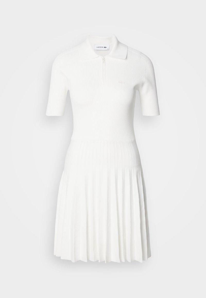 Lacoste Gebreide jurk crème