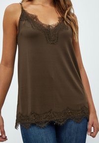 Minus MIASA TOP - Top - slate brown