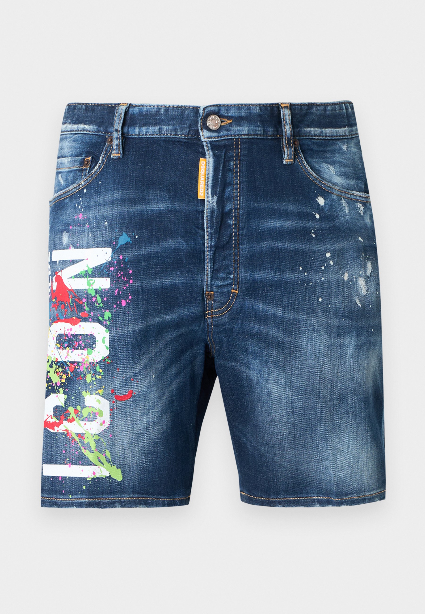 DSQUARED2 ICON Pantaloni scurți din denim - blue/denim albastru