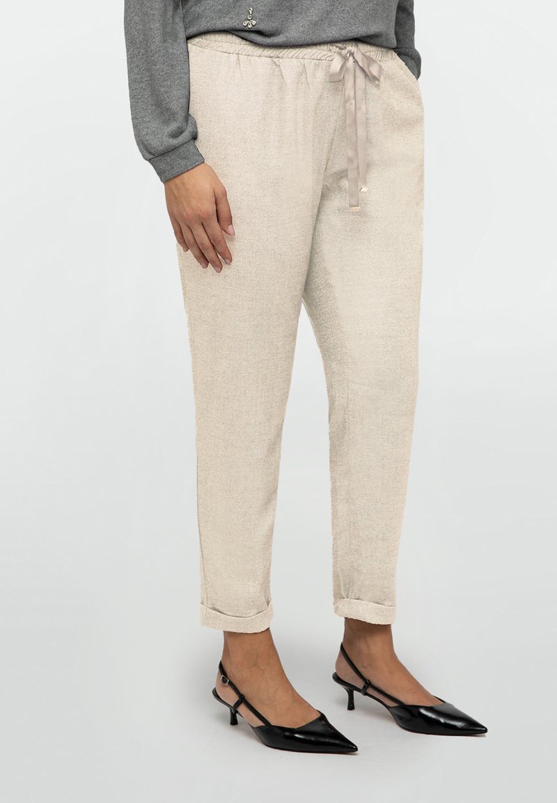 Fiorella Rubino Kalhoty - beige