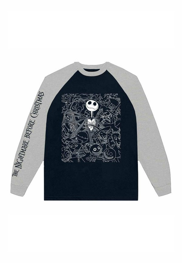 THE NIGHTMARE BEFORE CHRISTMAS JACK CROWD RAGLAN - Long sleeved top2