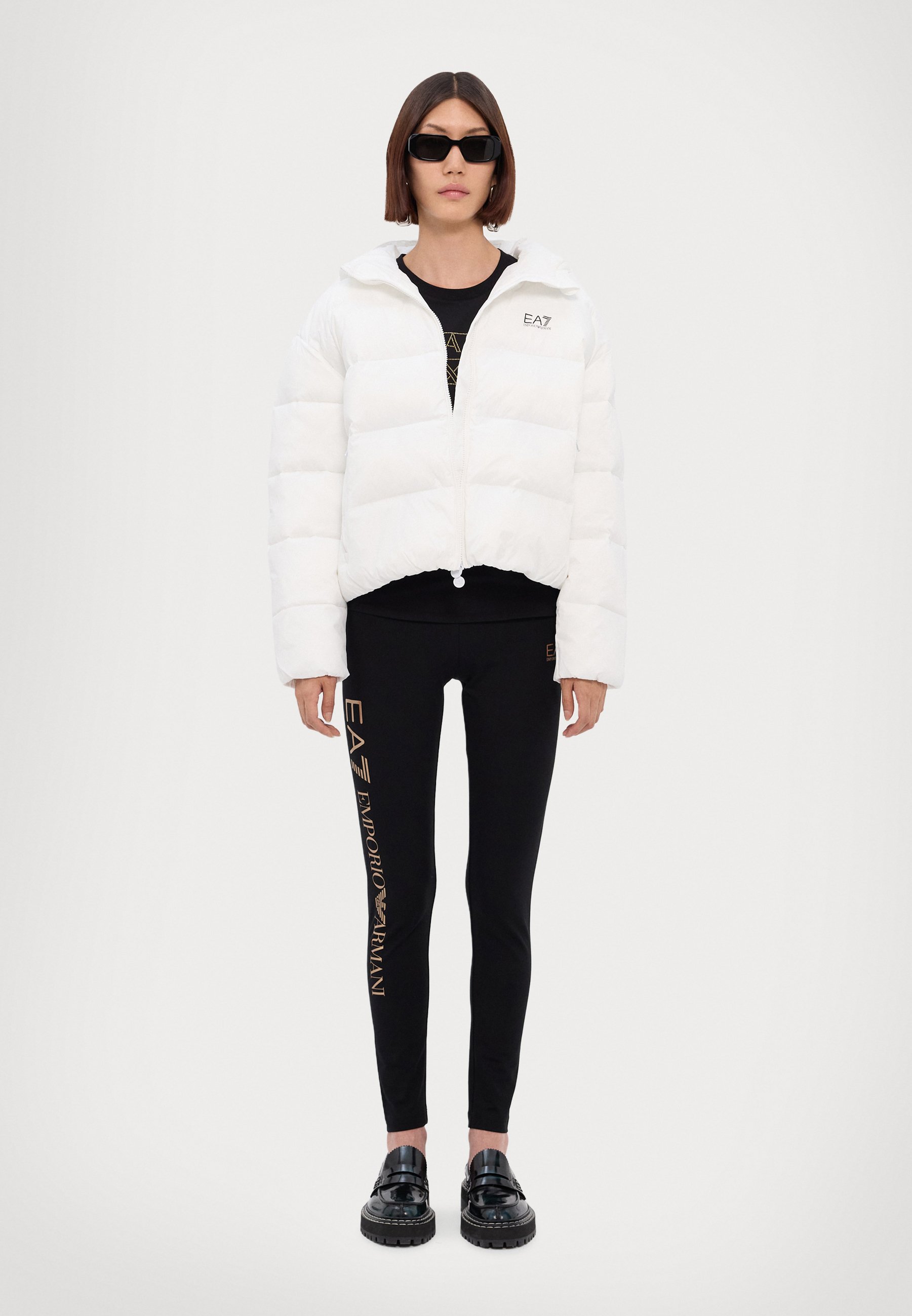 EA7 Emporio Armani GIUBBOTTO - Winter jacket - white