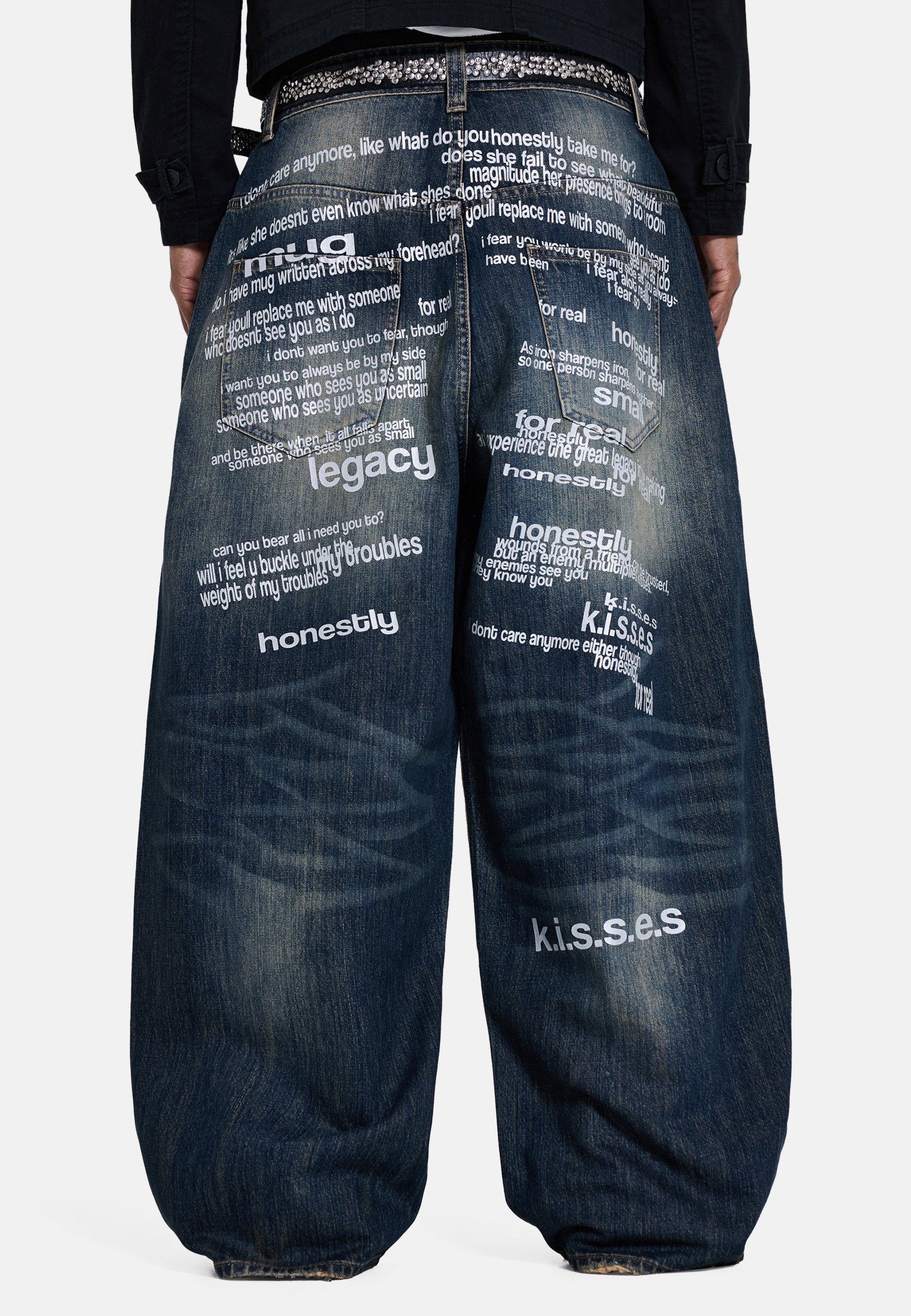 Jaded London COLOSSUS - Jeans baggy - blue/blu denim - Zalando.it