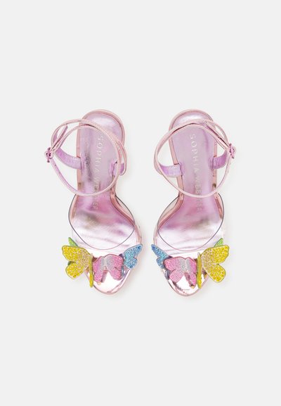 Sophia Webster VANESSA PLATFORM - Sandali con plateau - rosa/multi-coloured pastel