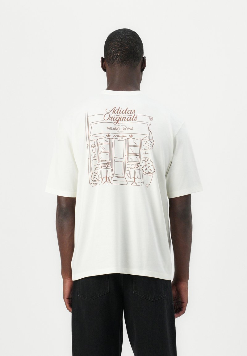 adidas Originals - MILAN TEE UNISEX - Print T-shirt - off white, Enlarge