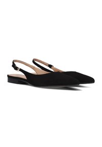 Notre-V Slingback ballerina´s - zwart
