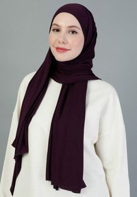 Modanisa PLAIN -MERVIN ŞAL - Huivi - dark purple