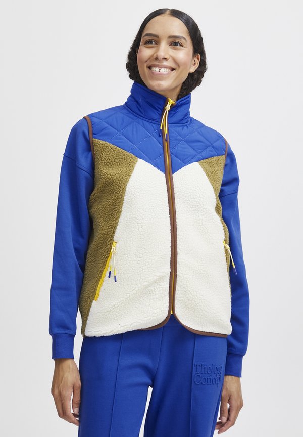 JCBerri TEDDY - Waistcoat - surf the web mix