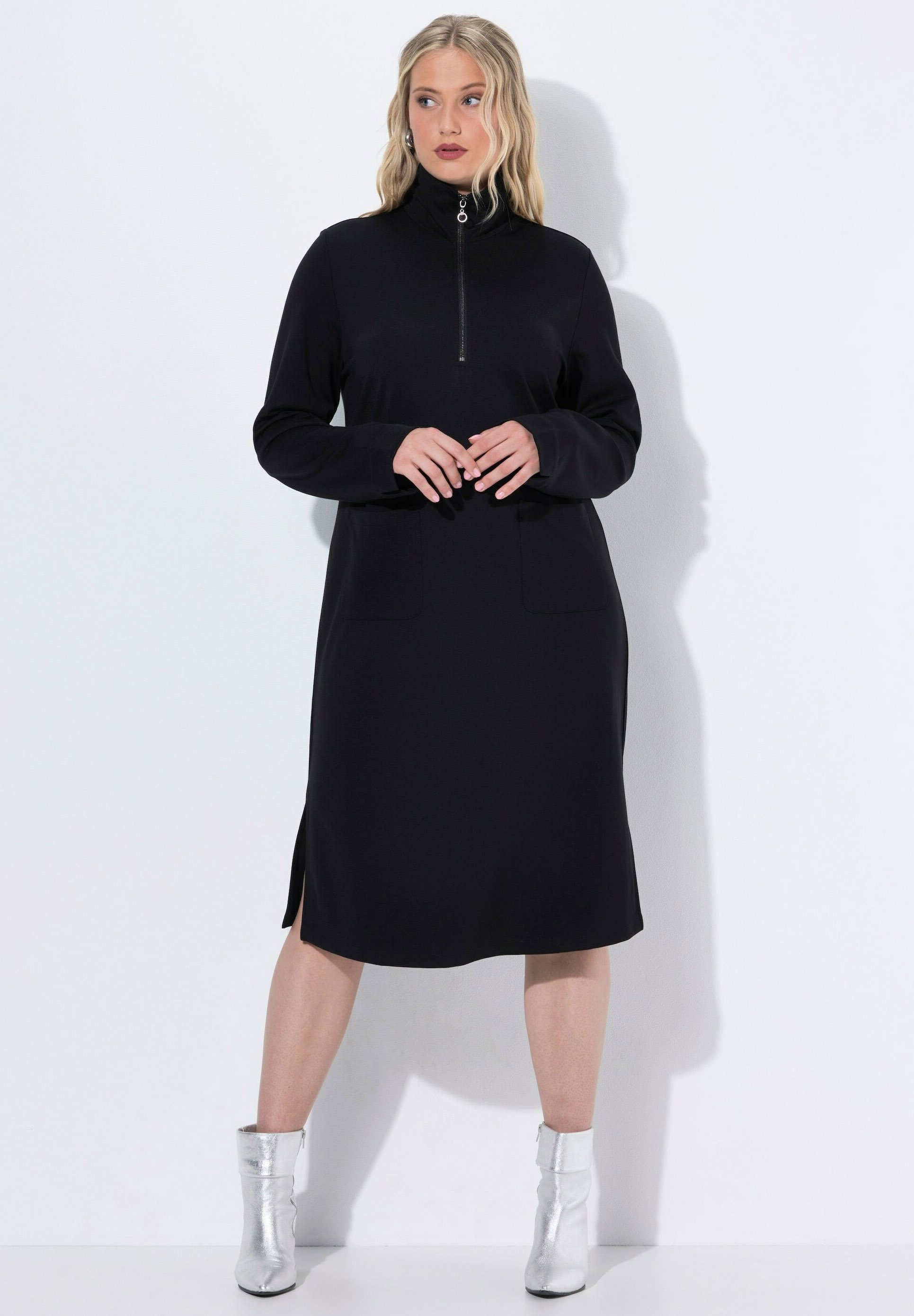 Ulla Popken Jersey dress black Zalando - Main Image