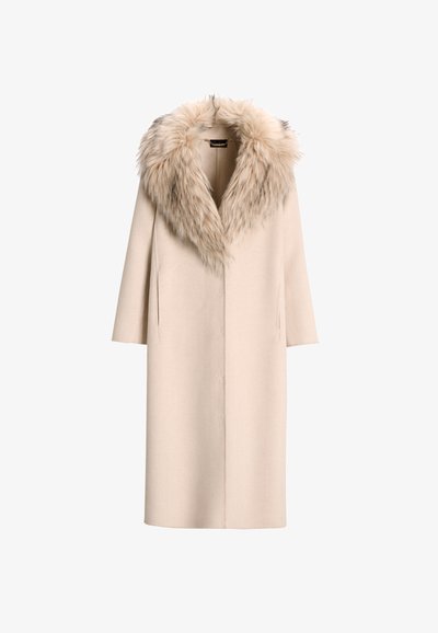 Luisa Spagnoli SUPPLICA - Klasisks mētelis - var spinato orzo naturale