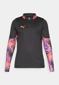 INDIVIDUALCUP 1/4 ZIP TOP - Pitkähihainen paita - black