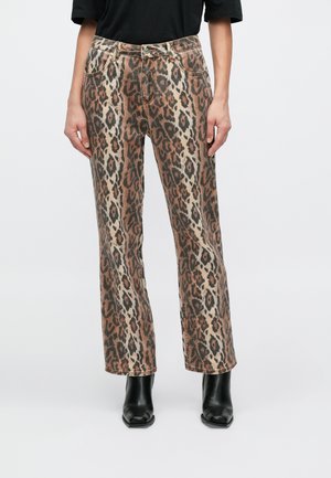LEOPARD JESSIE  - Straight leg jeans - multi-coloured