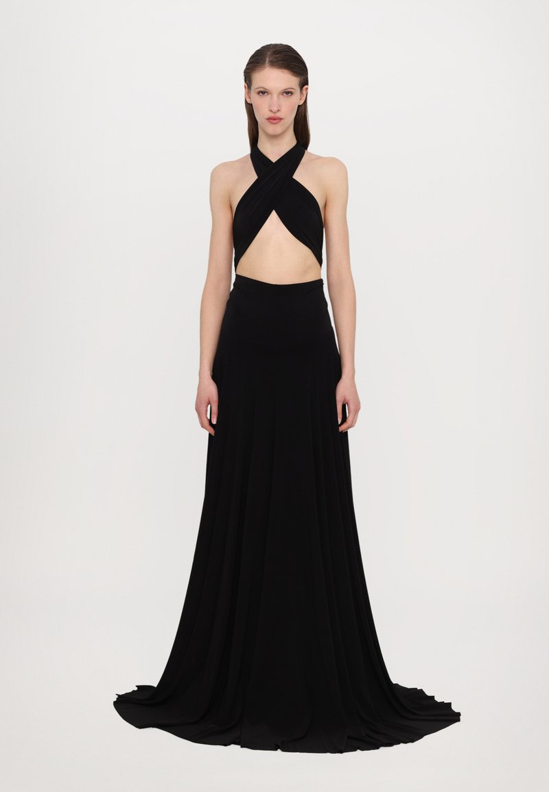 Norma Kamali CONVERTIBLE GOWN - Maxikjole - black