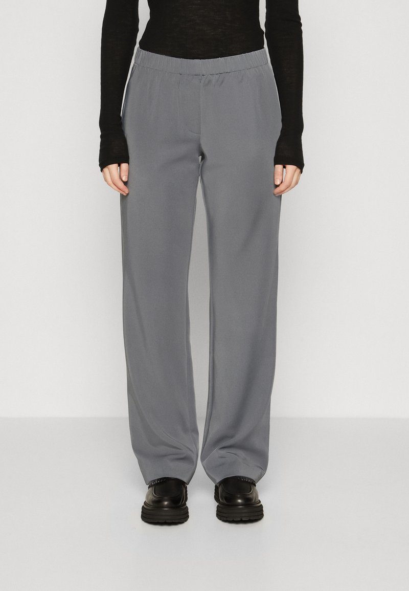 Samsøe Samsøe HOYS STRAIGHT PANTS  - Nohavice - turbulence