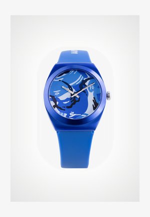 D1 Milano, D1 X AAPE: BLUE CANVA - LIMITED EDITION WATCH 34MM - Montre - blue