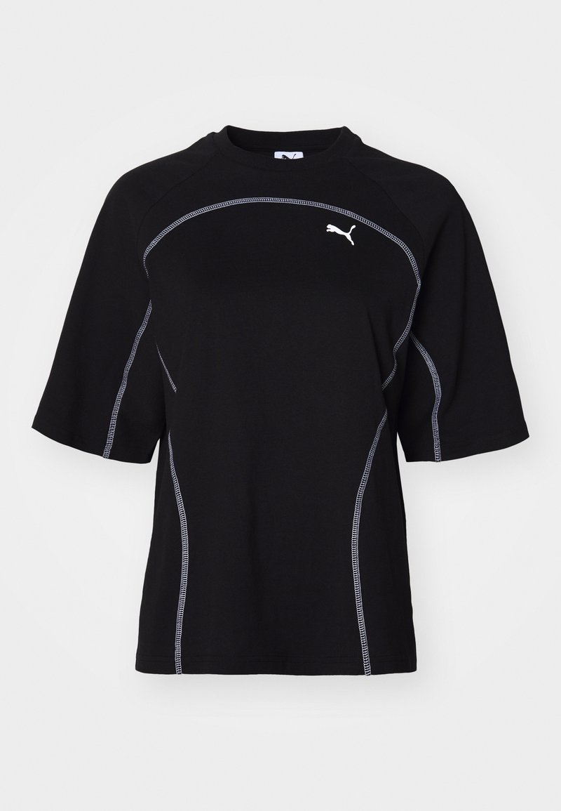 Puma T-shirt basic zwart