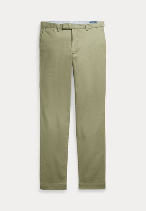 Polo Ralph Lauren, GREENWICH SLIM FIT STRETCH CHINO PANT - Nohavice chinos - college green