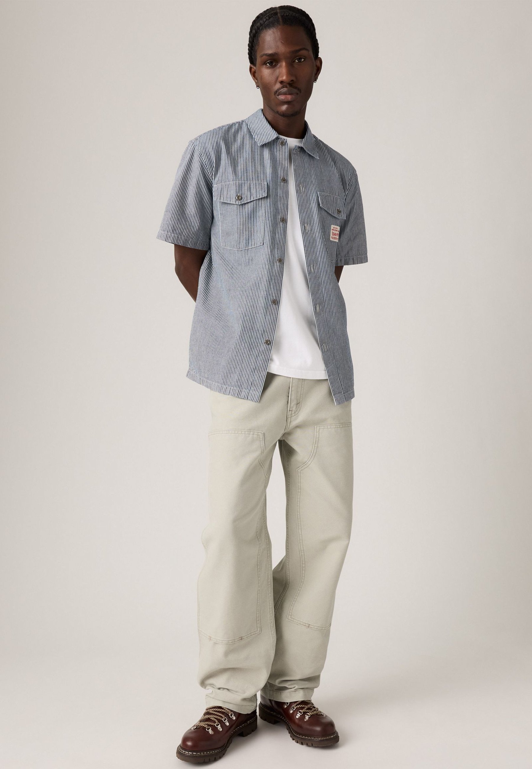 Levi's® Workwear 568® LOOSE STRAIGHT DOUBLE KNEE - Carpenter Jeans