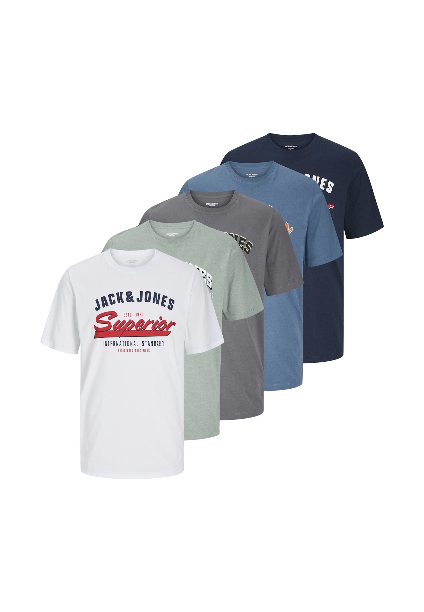 Jack&Jones JJELOGO TEE SS O-NECK T-Shirt | 175697 | NoSize | 895764-0175697