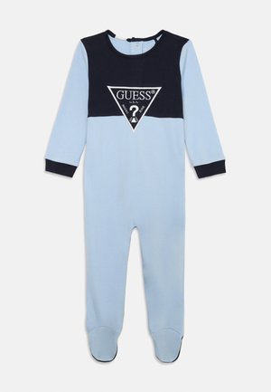 BABY INTERLOCK OVERALL UNISEX - Pyjama - blue light