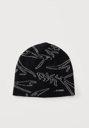 ARKK Copenhagen, LIQUID UNISEX - Плетена шапка - black grey