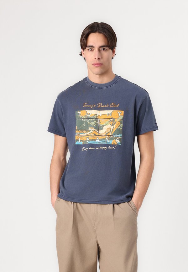 RELAXED BEACH CLUB GRAPHIC TEE UNISEX - Print T-shirt2