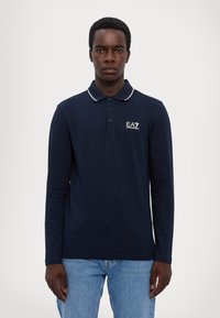 EA7 Emporio Armani Majica z dolgimi rokavi - blue