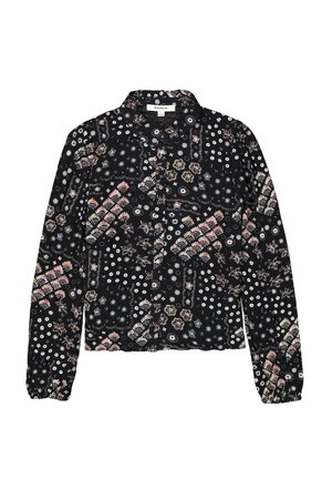 Hemdbluse - off black