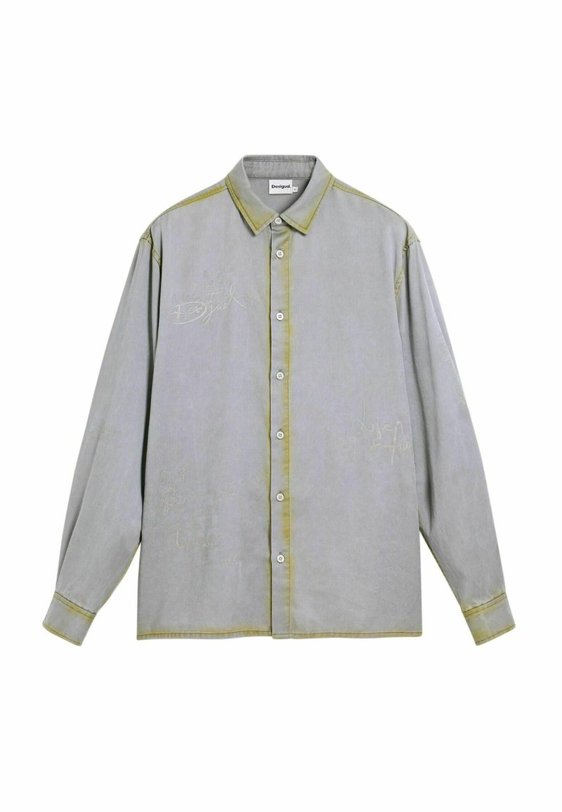 Desigual LETTERING WITH WORN EFFECT - Camicia - white/avorio - Zalando.it