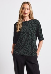 Street One - LEO - T-shirt print - grün Miniatuurafbeelding 1