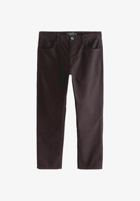 Unselected, dark burgundy
