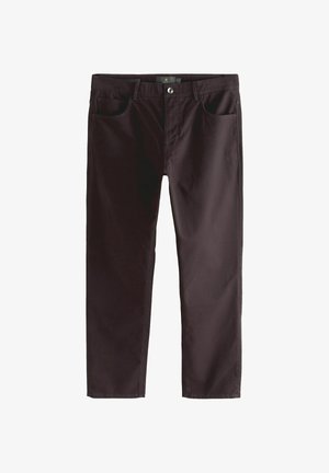 SLIM FIT - SOFT TOUCH  - Pantalon classique - dark burgundy