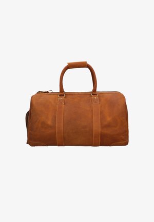 Gusti Leder DAVIDE - Nedidelis kelioninis krepšys - braun