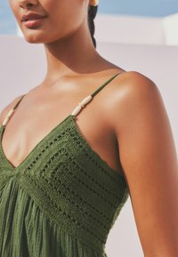 Next REGULAR FIT - Denné šaty - khaki green